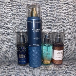 Bath and Body Works Body Sprays